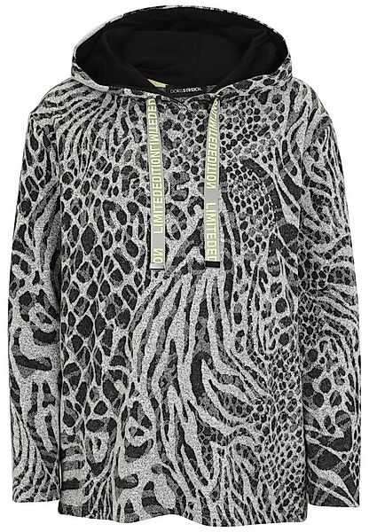 Doris Streich Strickpullover mit Hoodie günstig online kaufen