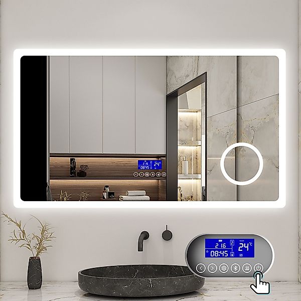 Aica Sanitär Badspiegel LED Spiegel Badezimmerspiegel günstig online kaufen