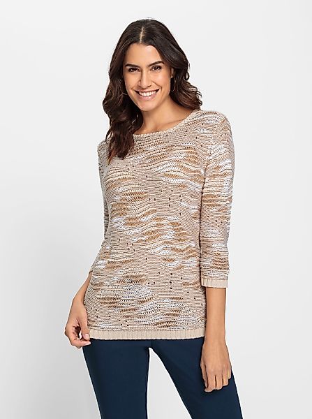 Witt Strickpullover 3/4 Arm-Pullover günstig online kaufen