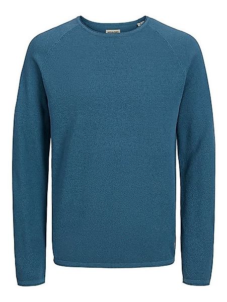 Jack & Jones Rundhalspullover JJEHILL KNIT CREW NECK NOOS aus Strukturstric günstig online kaufen