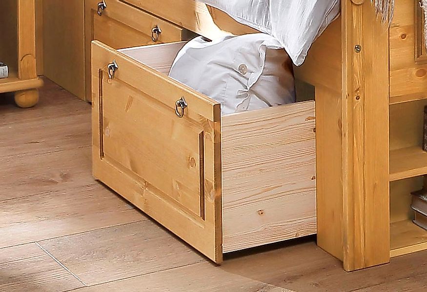 Home affaire Schubkasten "Tessin" Set, 2 Stk. tlg. Bettschubladen auf Rolle günstig online kaufen