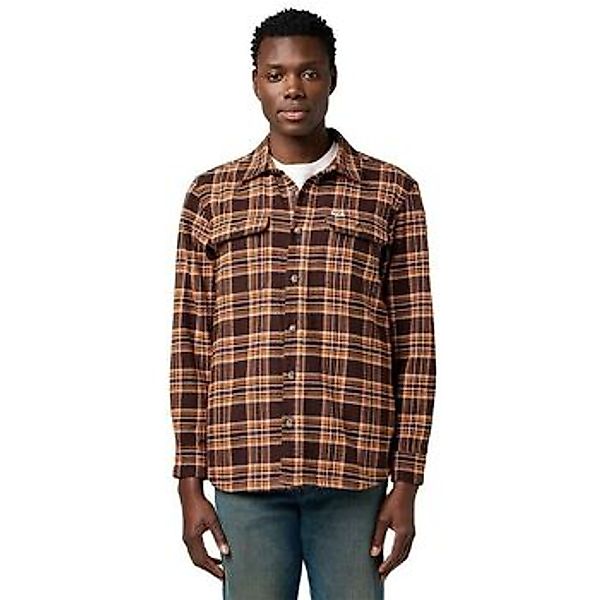 Wrangler  Hemdbluse 112372458 OVERSHIRT-DEEP BROWN günstig online kaufen