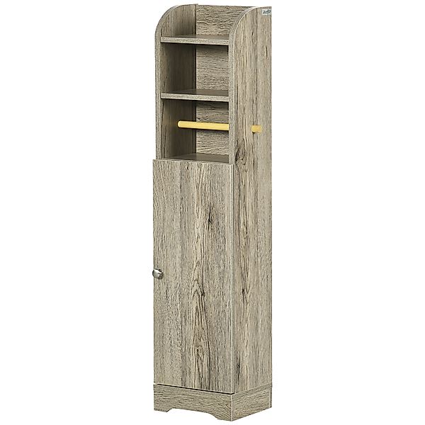 kleankin Toilettenpapierhalter Badmöbel zur Platzersparnis 23 x 18 x 100 cm günstig online kaufen