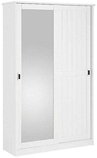 Home affaire Garderobenschrank Nekso mit Spiegel, Breite 114 cm, aus MDF od günstig online kaufen
