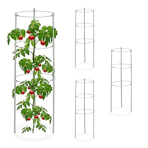 relaxdays Rankhilfe 60 cm 4er Set günstig online kaufen