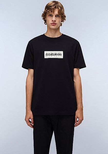 Napapijri T-Shirt S-BOX LOGO mit Silikonprint günstig online kaufen