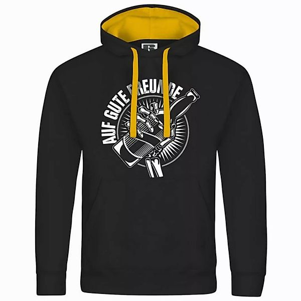 deinshirt Kapuzenpullover Herren Kapuzenpullover Auf gute Freunde Mit Print günstig online kaufen