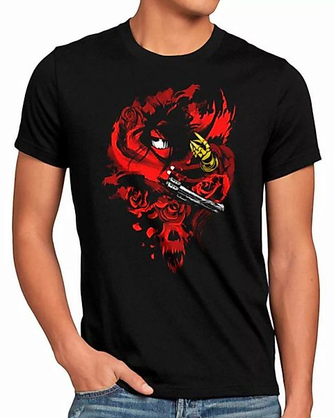 style3 Print-Shirt Herren T-Shirt Vincent Valentine final fantasy VII rebir günstig online kaufen