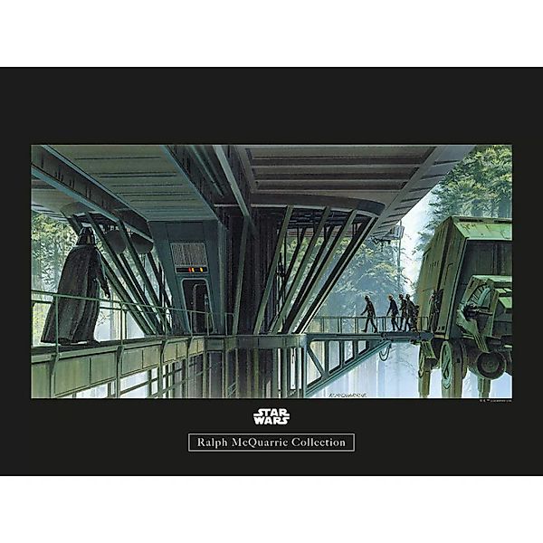 Komar Wandbild Star Wars Classic RMQ Endor Dock Star Wars B/L: ca. 40x30 cm günstig online kaufen