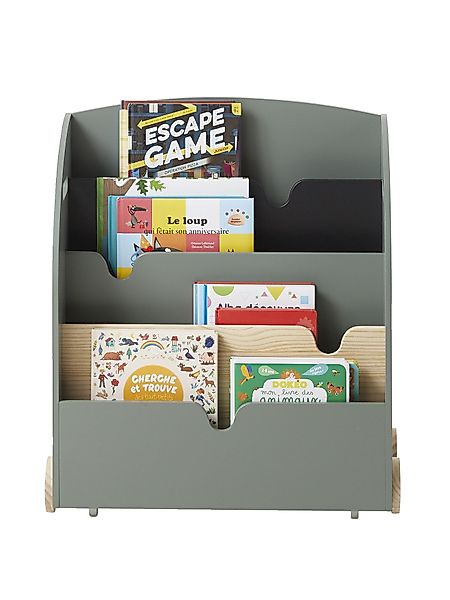 vertbaudet Bücherregal Kinderzimmer Bücherregal mit Rollen günstig online kaufen