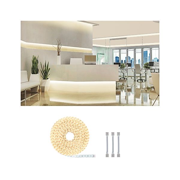 Paulmann "MaxLED 500 LED Strip Einzelstrip 20m Warmweiß 72W 55lm/m 2700K" günstig online kaufen