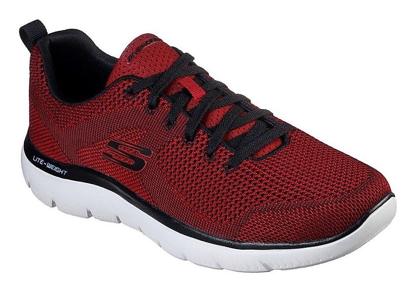 Skechers SUMMITS Sneaker mit gepolstertem Schaftrand, Freizeitschuh, Halbsc günstig online kaufen