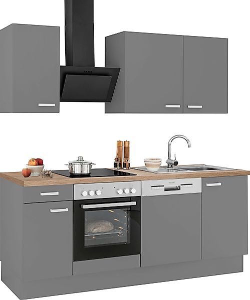 OPTIFIT Küchenzeile »Parma« mit E-Geräten, Breite 210 cm günstig online kaufen