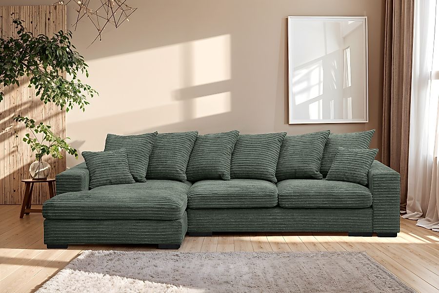 Kaiser Möbel Ecksofa Sofa L-form, Couch günstig online kaufen