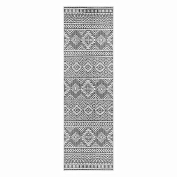 carpet city® Teppich Palm 3522 Anthrazit anthrazit Gr. 140 x 200 günstig online kaufen