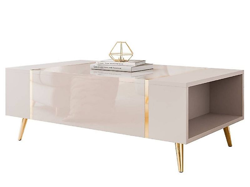 yourhouse24 Couchtisch ONYX Kaschmir Gold Beine günstig online kaufen