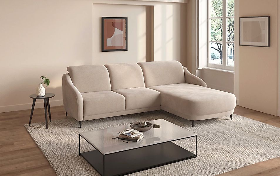 sit&more "Blues L-Form" wahlweise mit Klapptisch und USB günstig online kaufen