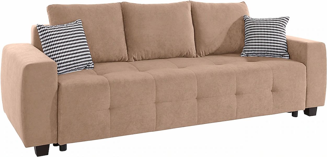 COLLECTION AB Schlafsofa "Bella", mit Bettfunktion und Bettkasten, inkl. lo günstig online kaufen