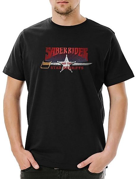 Urban Backwoods Print-Shirt Saber Rider & günstig online kaufen