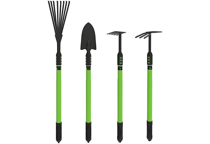 MC Star Gartenpflege-Set Gartenwerkzeug-Set 4 Stück Gartengeräte-Set mit Sc günstig online kaufen