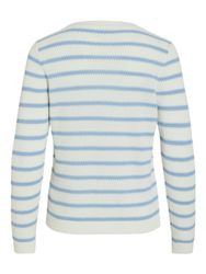 Vila Rundhalspullover VIDALO O-NECK L/S STRIPE günstig online kaufen