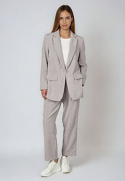 MARC AUREL Longblazer aus leichtem Cord günstig online kaufen