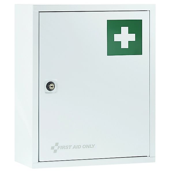 First Aid Only Medizinschrank Weiß mit 2 Fächern günstig online kaufen