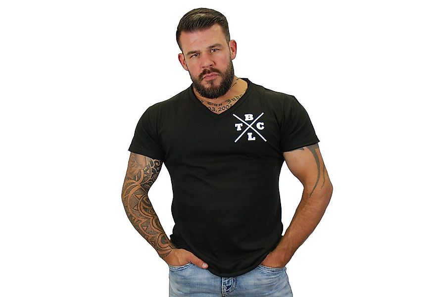 BRACHIAL THE LIFESTYLE COMPANY T-Shirt Brachial T-Shirt "Move" schwarz/weis günstig online kaufen