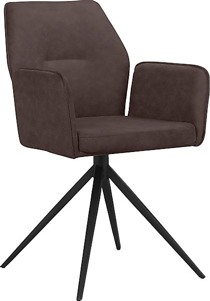 PLACES OF STYLE Esszimmerstuhl »Ozias« () Sitz und Rücken gepolstert, Geste günstig online kaufen