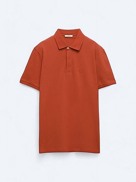 KİP Poloshirt Kiremit Düz Polo T-Shirt aus 100% Baumwolle günstig online kaufen