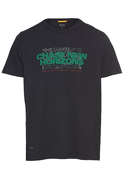 camel active Print-Shirt mit Rundhalsausschnitt günstig online kaufen