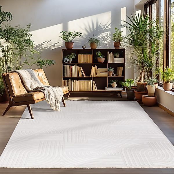 Carpettex Designteppich Skandinavisches Boho Muster, Rechteckig, günstig online kaufen