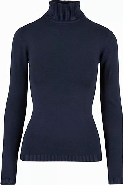 URBAN CLASSICS Rundhalspullover Ladies Knitted Turtleneck Sweater günstig online kaufen