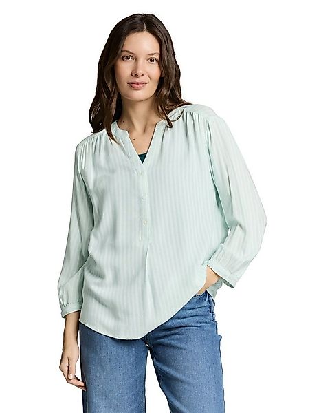 TOM TAILOR Klassische Bluse mit Streifen Muster günstig online kaufen