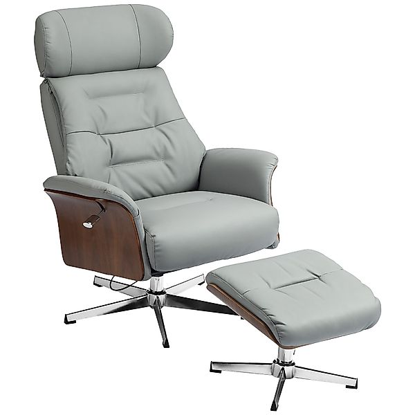 HOMCOM Relaxsessel mit Hocker, Fernsehsessel mit günstig online kaufen