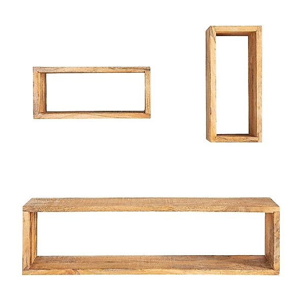 riess-ambiente Wandregal HEMINGWAY 94cm natur, aus günstig online kaufen