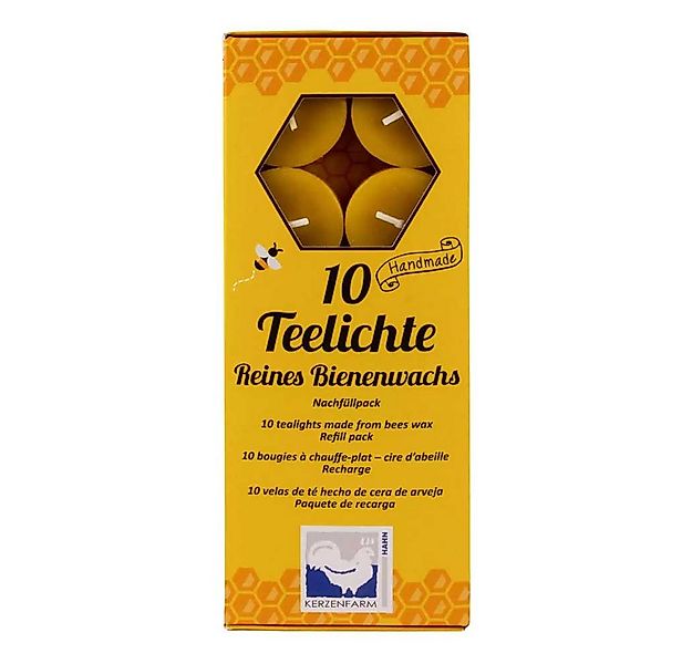 Kerzenfarm Hahn Formkerze Bienenwachs - Teelichte Nachfüllpack günstig online kaufen