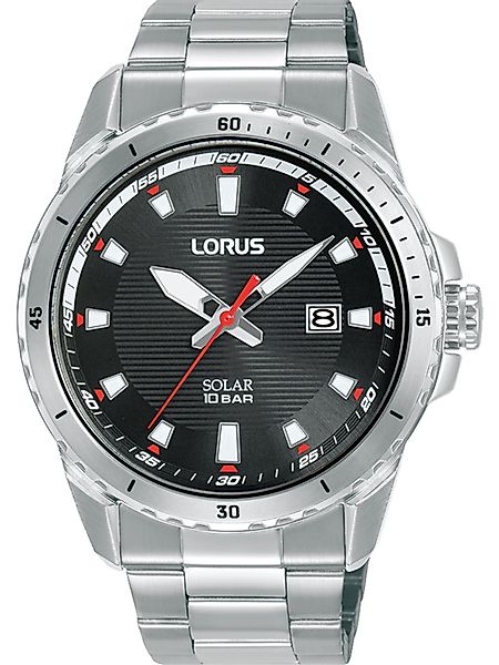 LORUS Quarzuhr Lorus Herren-Uhren Analog Solar, günstig online kaufen