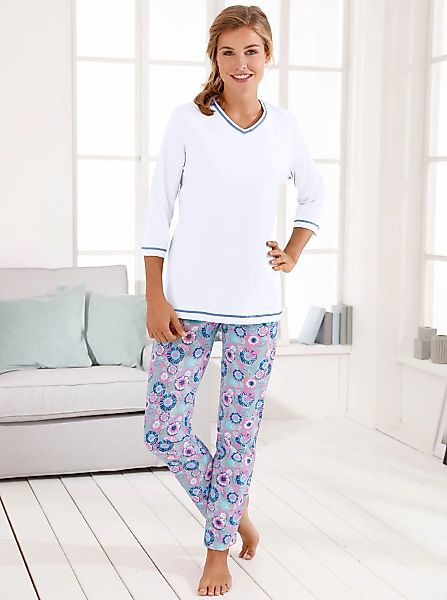 Pyjamaoberteil "Schlafanzug-Shirt" 1 Stk. tlg. günstig online kaufen