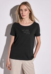 STREET ONE T-Shirt mit Rundhalsausschnitt günstig online kaufen