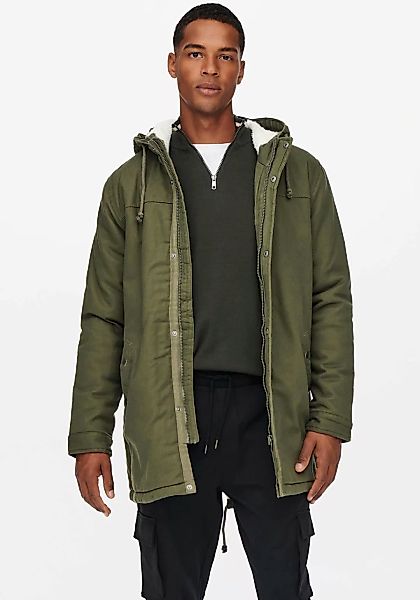 ONLY & SONS Parka "ONSALEXANDER LIFE PARKA OTW VD", mit Kapuze günstig online kaufen