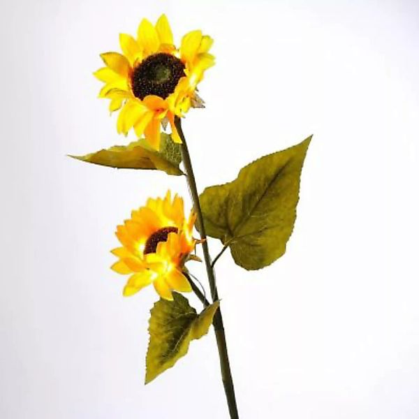 MARELIDA LED Solar Gartenstecker Sonnenblume H: 1,25m gelb günstig online kaufen
