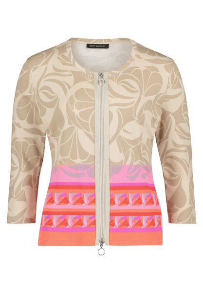 Betty Barclay Shirtjacke "Damen Shirtjacke mit Rippenstruktur" 1 Stk. tlg. günstig online kaufen
