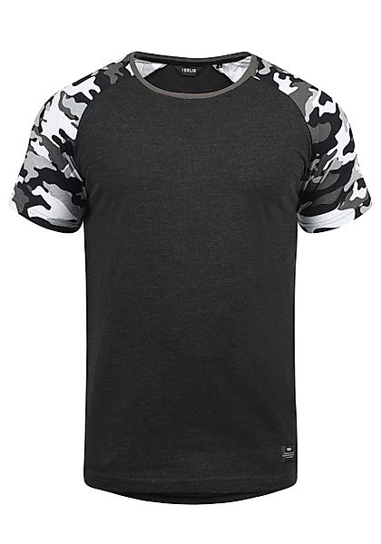 !Solid Rundhalsshirt SDCahil Kurzarmshirt mit Tarnmuster-Print günstig online kaufen