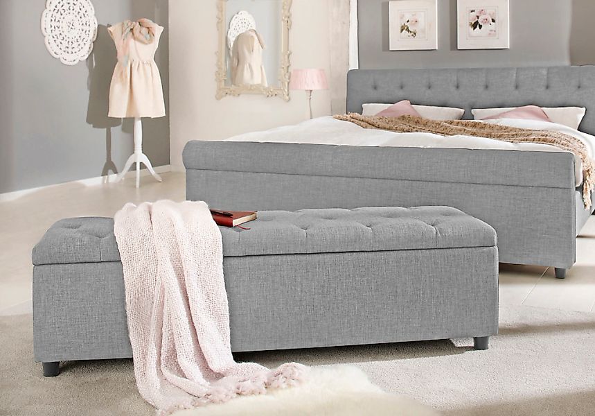 Home affaire Polsterbank "Goronna", in 5 Farben, Sitzhöhe 41,5 cm, als Gard günstig online kaufen