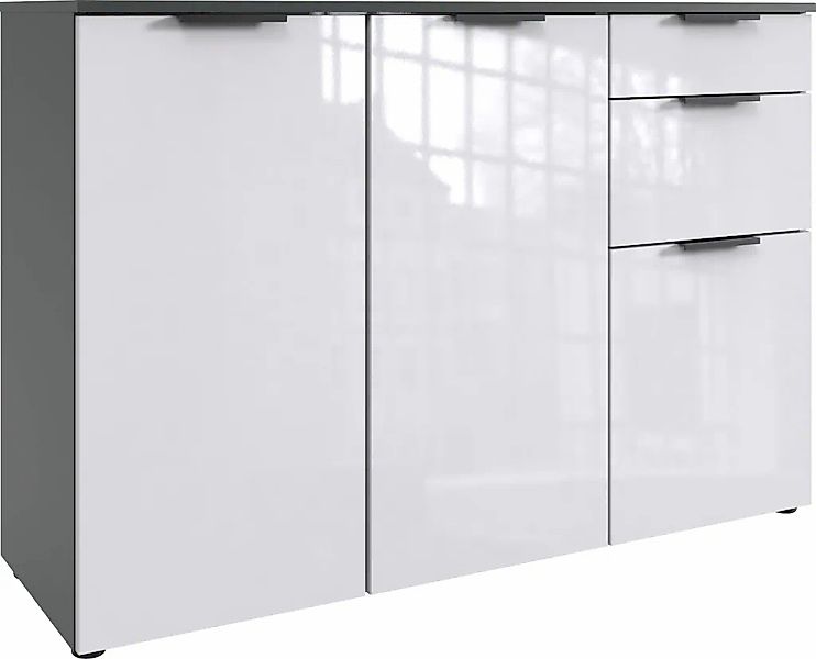 Wimex Kombikommode "level36 D by fresh to go", mit lackierten Hochglanz-Fro günstig online kaufen