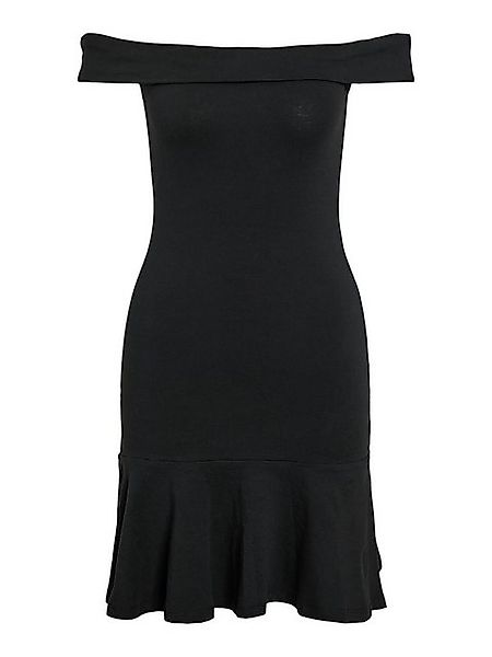 Noisy may Shirtkleid Schulterfrei Eng Anliegend Kurz Ärmelos (kurz) NMKERRY günstig online kaufen