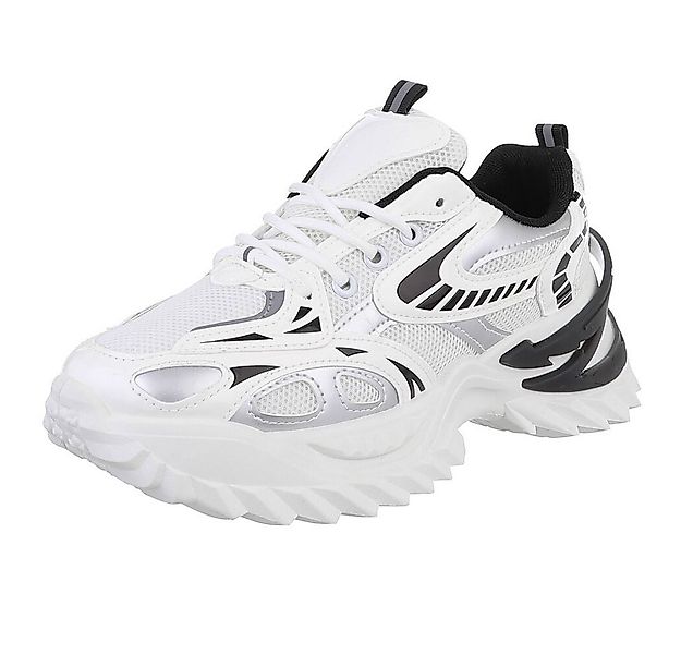 Ital-Design Damen Low-Top Freizeit Sneaker (88519526) Keilabsatz/Wedge Snea günstig online kaufen