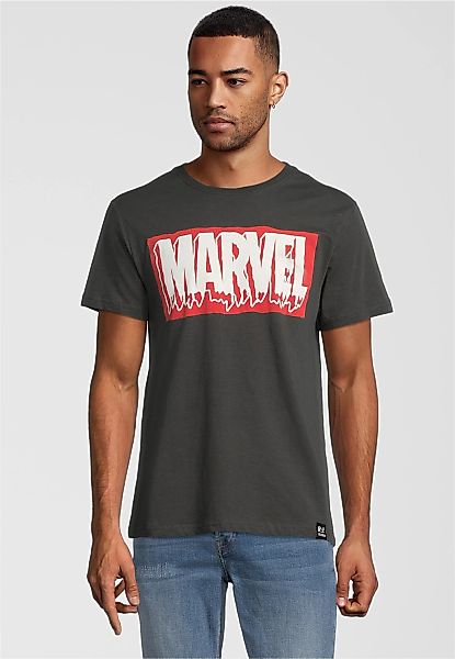 Recovered T-Shirt "Marvel Slime Logo Vintage", 1 Stk. mit Marvel Logoprint günstig online kaufen