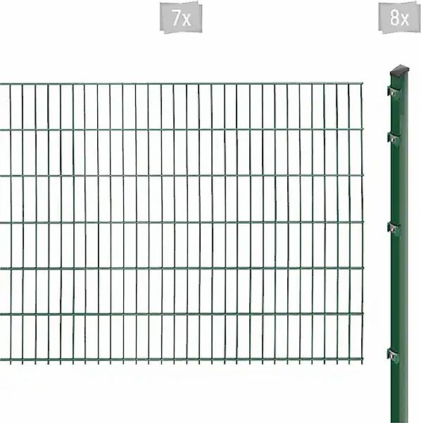 Arvotec Doppelstabmattenzaun »EXCLUSIVE 123 zum Einbetonieren« Zaunhöhe 123 günstig online kaufen